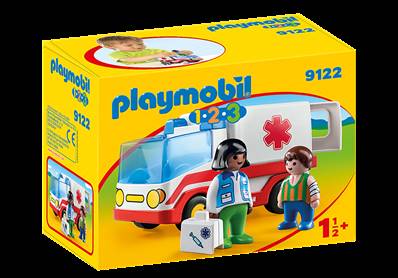 PLAYMOBIL - Ambulance 1 2 3 pll9122