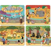 VILAC - Puzzles les animaux du zoo