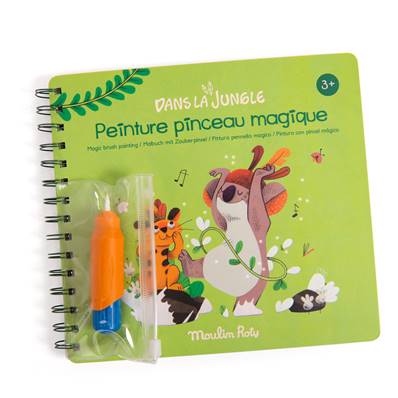 MOULIN ROTY - Peinture pinceau magique dans la jungle