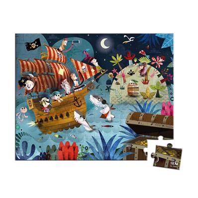 JANOD - Puzzle la chasse au tresor - 36 pieces