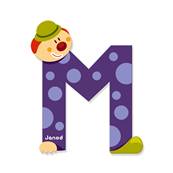 JANOD - Lettre clown m