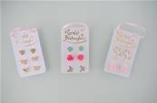GREAT PRETENDERS - Boucles d'oreilles boutique dazzle studded, 3 sets