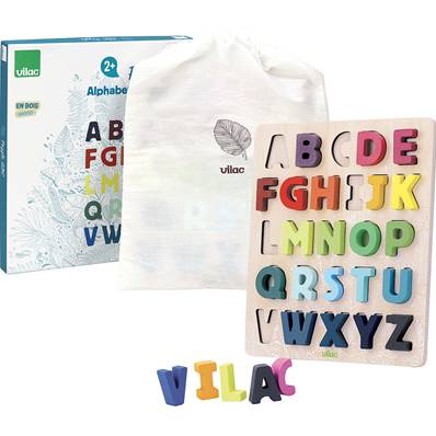 VILAC - Puzzle abc alphabet à encastrer sous la canopée