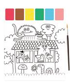 MOULIN ROTY - Peinture palette magique les Schmouks