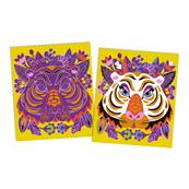 JANOD - Scratch art animaux du monde
