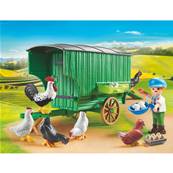 PLAYMOBIL - Enfant et poulailler