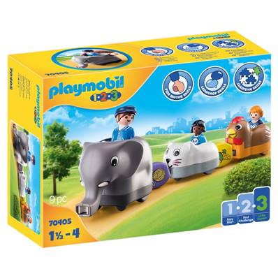 PLAYMOBIL - Train des animaux 1.2.3