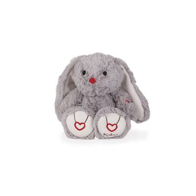 KALOO - Rouge kaloo - lapin gris - petit