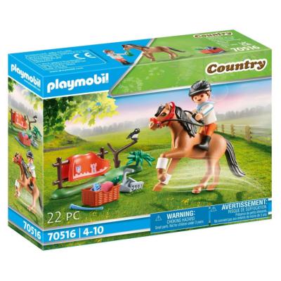 37-A2202333 - PLAYMOBIL 70516 - Country - Cavalier et poney Connemara