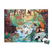 JANOD - Puzzle cherche et trouve les empreintes - 81 pcs