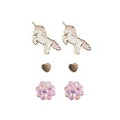 GREAT PRETENDERS - Boucles d'oreilles boutique licorne studded, 3 sets