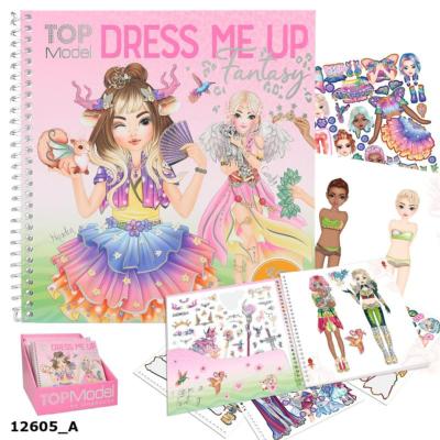 TOPModel - 12605 - Dress Me Up album autocollants Fantasy