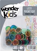 WDK - 100 pions de loto magnetique