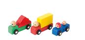 MOULIN ROTY - Ensemble voiture + camions dans la ville
