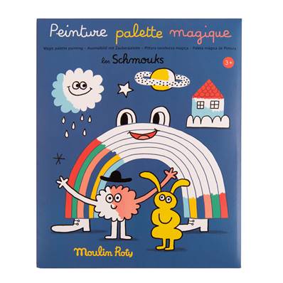 MOULIN ROTY - Peinture palette magique les Schmouks