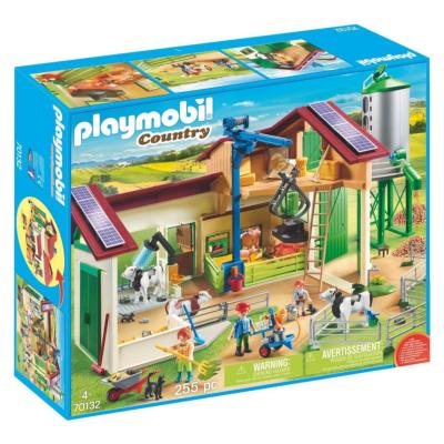 37-A12002332 - PLAYMOBIL 70132 - Country - Grande ferme avec silo et animaux