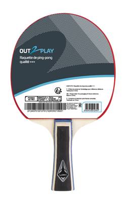 OUT2PLAY - Raquette de ping pong +++