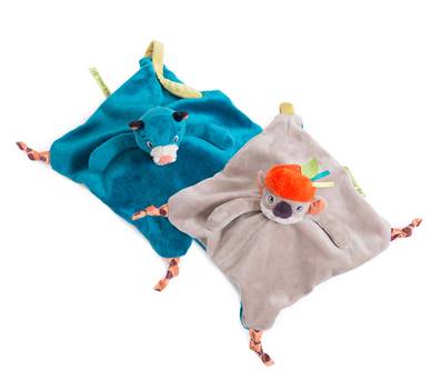 MOULIN ROTY - Doudou cache-cache koala et panthère dans la jungle