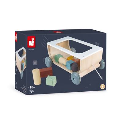 JANOD - Chariot de cubes sweet cocoon