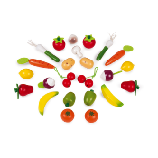 JANOD - J05620 - PANIER DE 24 FRUITS ET LEGUMES