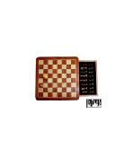 LOISIRS NOUVEAUX -Echecs Magnétiques Tiroir 25X25cm Buis/Acacia