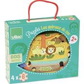 VILAC - Puzzles les animaux du zoo