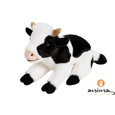 ANIMA - Vache noire & blanche 26cml