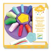 DJECO - 12 crayons fleurs