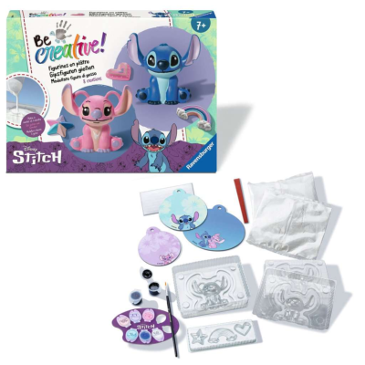 RAVENSBURGER - SET PLATRE 5 FIGURINES  STITCH
