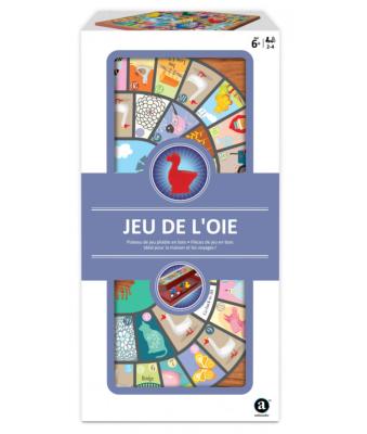 LOISIRS NOUVEAUX - JEU DE L'OIE PLIABLE BOIS