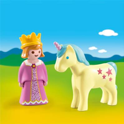 PLAYMOBIL - Princesse et licorne 1.2.3