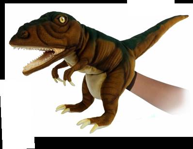 HANSA - T-rex marionnette 30cmh