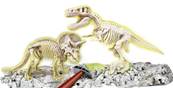 CLEMENTONI - Archéo ludic t-rex & tricératops