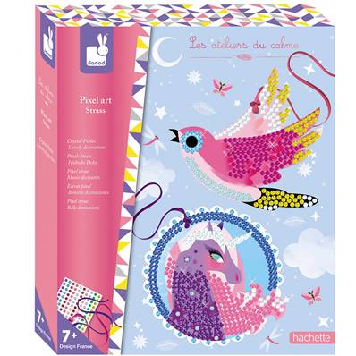 JANOD - Pixel art strass jolies decos