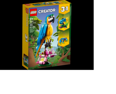 LEGO CREATOR - 31136 - Le perroquet exotique 3EN1