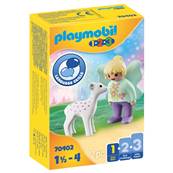 PLAYMOBIL - Fee avec faon 1.2.3