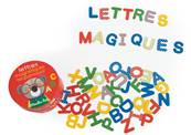 MOULIN ROTY - Lettres magnétiques en carton (54 pcs) les Popipop