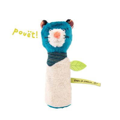 MOULIN ROTY - Hochet pouët panthère zimba dans la jungle