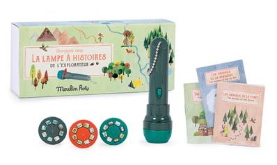 MOULIN ROTY - Lampe à histoires de l'explorateur le jardin du moulin