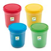 DJECO - 4 pots de pâte à modeler