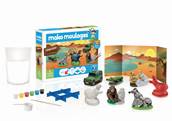 MAKO CREATIONS - Mako moulages savane coffret 6 moules