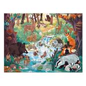 JANOD - Puzzle cherche et trouve les empreintes - 81 pcs