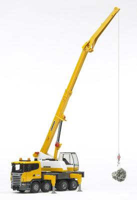 CAMION SCANIA + GRUE LIEBHERR