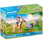 37-A2202330 - PLAYMOBIL Playmobil 70514 Cavalière et Poney islandais