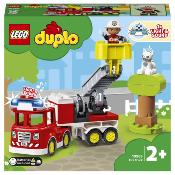 37-A2202405 - LEGO DUPLO 10969 Le Camion de Pompier avec Lumières et Sirène